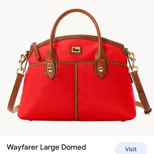 *Dooney and Bourke NWOT domed satchel